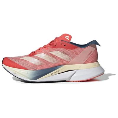 Adizero Boston 12 Boston Marathon 2024 женские кроссовки розовые Preloved-Scarlet Wonder-White IF1910