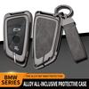 Кожаный чехол для ключей из цинкового сплава для Bmw F20 F30 G20 f31 F34 F10 G30 F11 X3 F25 X4 I3 M3 M4 1 3 5, аксессуары серии