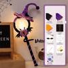 Light Up Halloween Magic Wand DIY Kit Luminous Fairy Stick  Home Decoration