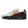 Кроссовки Air Max 90 Racing Pack - Vast Grey Total Orange Унисекс Черные IF0670-003