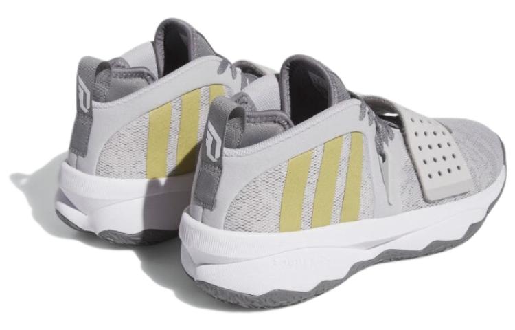 adidas Dame 8 Extply Light Solid Grey Gold Metallic IG8086