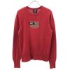 POLO JEANS Свитер из хлопкового трикотажа с длинным рукавом M Красный RALPH LAUREN Женский Б/У