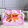 1PC Disney Winnie The Pooh Pattern Blanket Warm Soft Fluffy Kids and Adult Sofa Bed Throw Blanket Outdoor Travel Camping RV