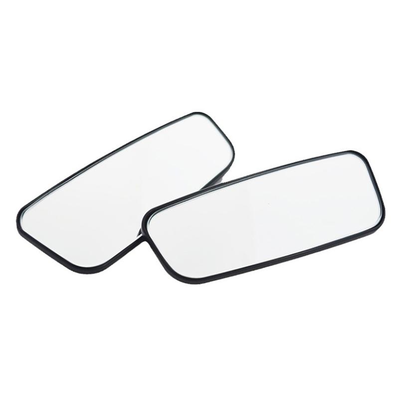 2Pcs 360 Degree Adjustable Blind Spot Mirrors - Wide Angle Convex Rearview Mirrors For Car Reverse And Safety