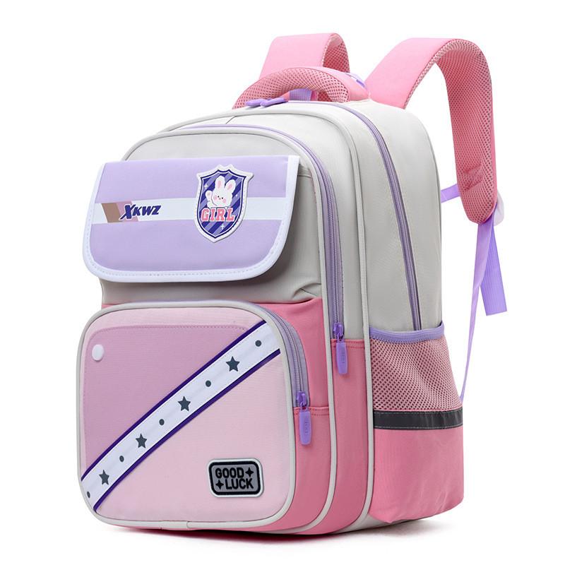 Прочный детский рюкзак из ткани Оксфорд, милые и забавные стили для мальчиков и школьниц