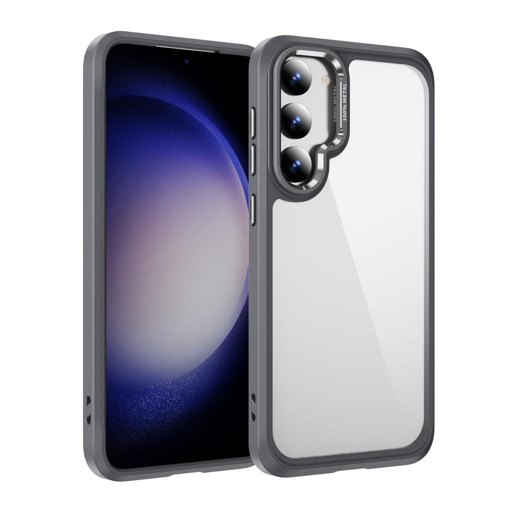 Новый прозрачный чехол для мобильного телефона Samsung S25 Ultra 2-в-1, не желтеющий, утолщенный ТПУ, прозрачный чехол