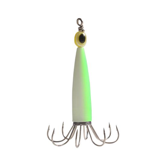 Крючок для джиг-кальмара, сильное проникновение, привлечение рыбы, компактный светящийся рукав каракатицы, джиг-крючок для осьминога, крючок для кальмара, аксессуары для рыбалки