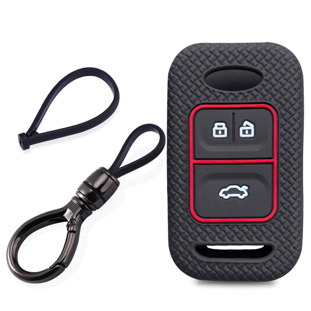 Силиконовый чехол-держатель для брелока автомобиля Chery Tiggo 4 Pro 2022 3 Pro Tiggo 8 7 5 4 3 5X Arrizo 5 Cheri Tigo Защитный чехол