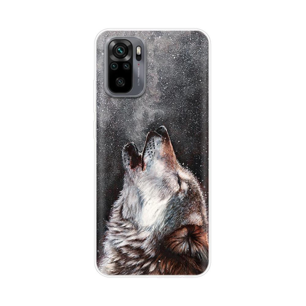 Силиконовый чехол-цветок для Xiaomi Redmi Note 10 Case 6.43'' Милый ТПУ задняя крышка для Xiomi Redmi Note10 Pro Бампер Чехлы