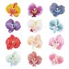 Artificial Moth Orchids Hair Clip Bohemia Hawaiian Faux Pearl Simulated Flower Duckbilled Clamp Hairpin Hair Barrette Women Hair Accessories Headwear