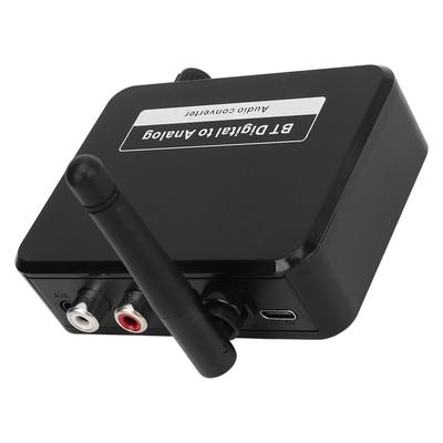 Цифро-аналоговый аудиопреобразователь Bluetooth 5.1 RCA цифро-аналоговый приемник-преобразователь для PS3