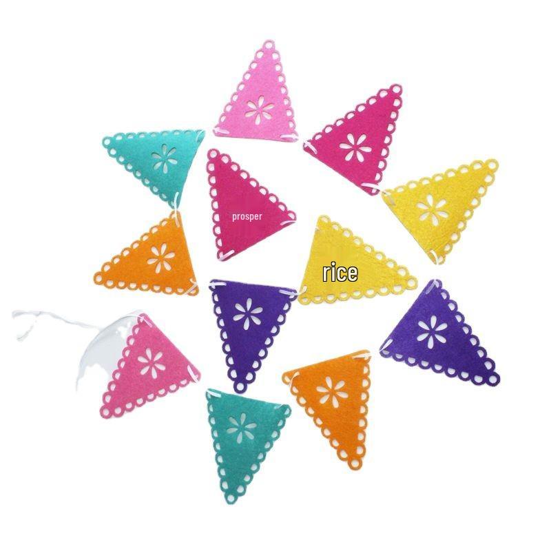 Четырехсторонняя мексиканская пиньята, праздничная гирлянда