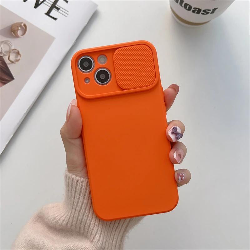 Для iPhone 11 12 Mini Case 11 Pro Max Push Защита камеры Матовый прозрачный противоударный чехол для iPhone XR X XS Max 8 7 Plus Чехол