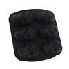 Elasticity Skeleton Head Cake Mold Food Grade Silicone Skull Baking Mold Skull Cake Pan  Halloween