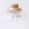 Ladies Outdoor Sunscreen Shade Big Edge Broken Edge Lafite Straw Tide Hat Beach Lady Windproof Cool Hat