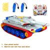 40cm RC Tank 12CH Remote Control Military Armored Car Vibrating Recoil With Sound LED 1/20 Camouflage Electric War Battle Toy