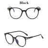 Round Shape Transparent Lens Glasses UV400 Protection Sunglasses Candy Sweet Glasses Transparent Latest Summer Classic Style Mirrored Lens Stylish