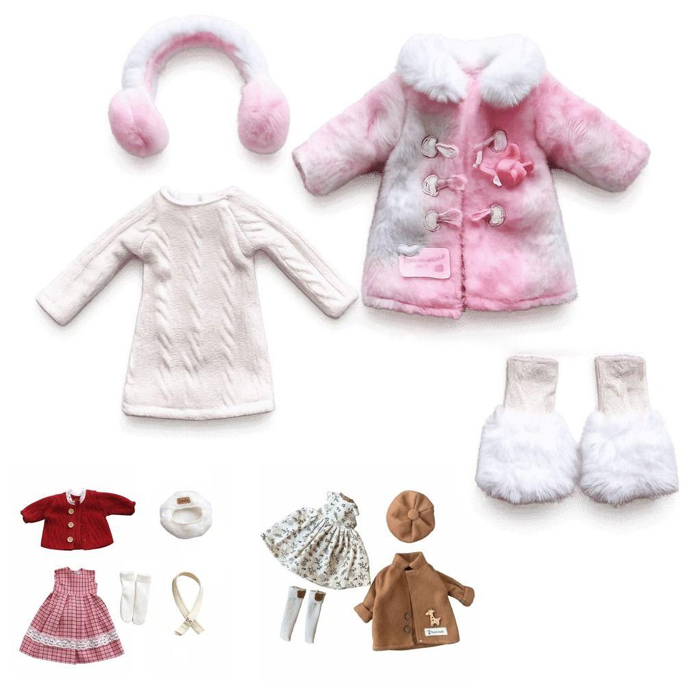 Мультяшный комплект одежды для куклы BJD 1/6, комбинезон для куклы своими руками, модное платье для куклы для кукол BJD  30 см