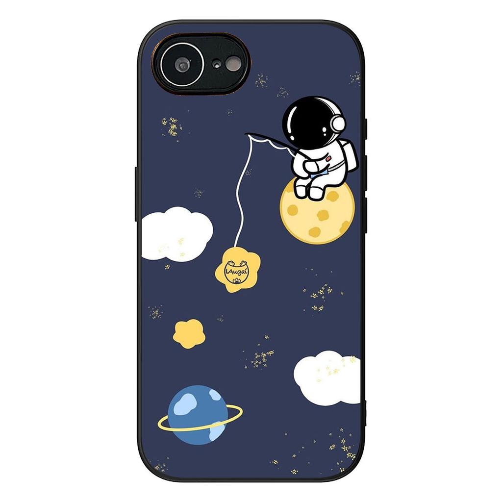 Galaxy Moon Sky Astronaut Stars Phone Case for Motorola Moto Edge 50 30 Fusion 40 NEO Ultra Pro G22 G23 G20 G35 G84 G13 G53