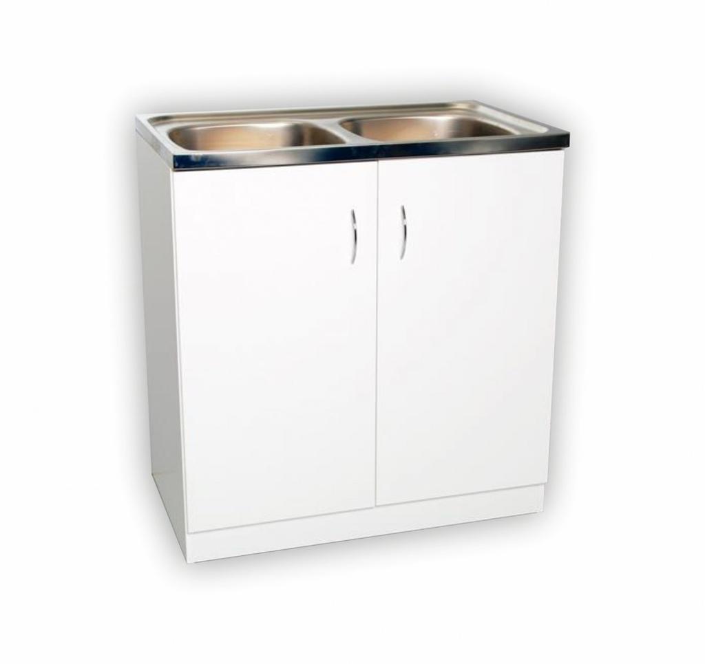 SINGLE sink cabinet 80x50 white