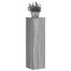 VidaXL Supports pour plantes 2 pcs sonoma gris bois d'ingénierie, support de fleurs, support de pot de plante, support de 852938