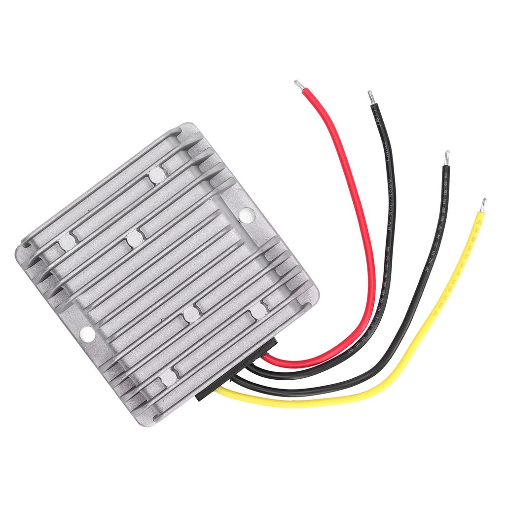 Регулятор напряжения постоянного тока в постоянный, алюминиевый, редуктор для светодиодного освещения двигателя 12 В 24 В в 12 В 5 А