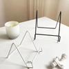 Iron Art Magazine Display Stand Decorative Book Stand  Plate Bowl Picture Frame