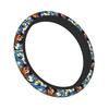 Goku Dragon Ball Anime Goku Car Steering Wheel Cover 38cm Anti-slip Auto Steering Wheel Protector Car-styling Car Accessories