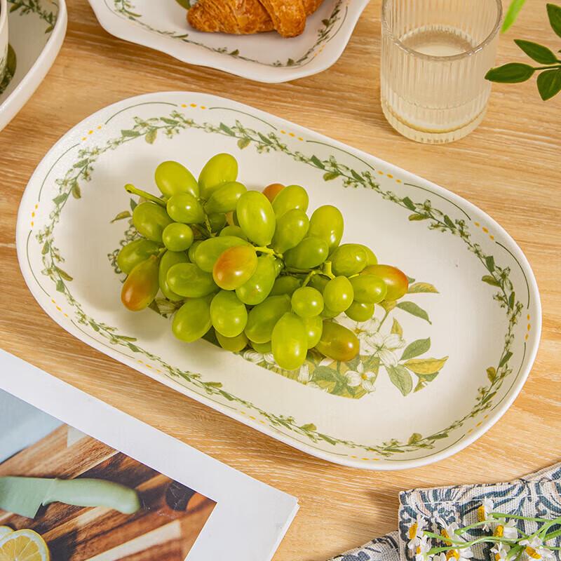 Zhishi Lily of the Valley Ceramic Tableware Set