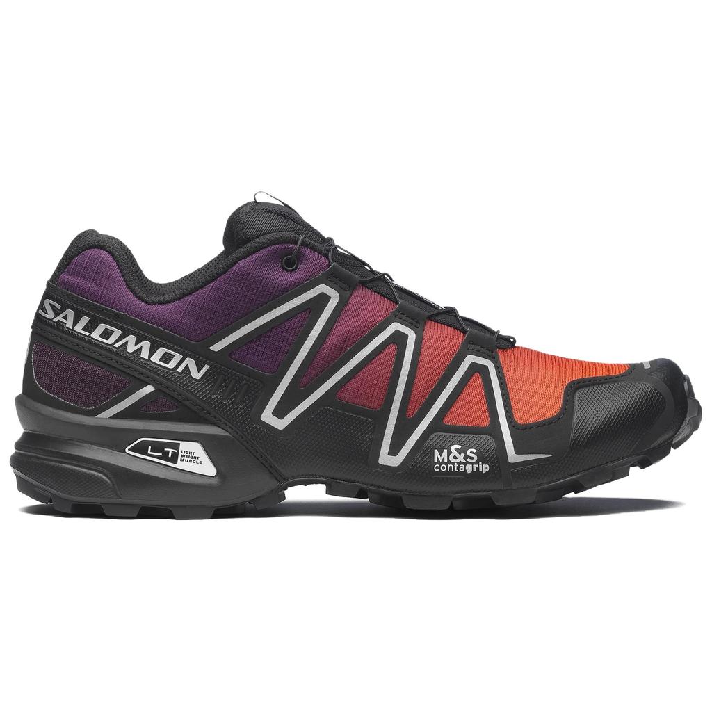 SALOMON Speedcross 3 Удобные Универсальные Кроссовки Унисекс Черные Оранжевые 478685