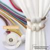 Premium Thick Rope Pearl Curtain Tiebacks with Magnetic Closure