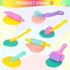 1 Set Children's Toy Dough Tool Set, Various Shapes of Animal Molds, Playdough Cutter and Roller