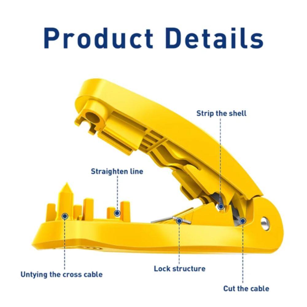 Cutting Function Ethernet Cable Stripping Tool Untangling Function Stripping Tool Ethernet Cable