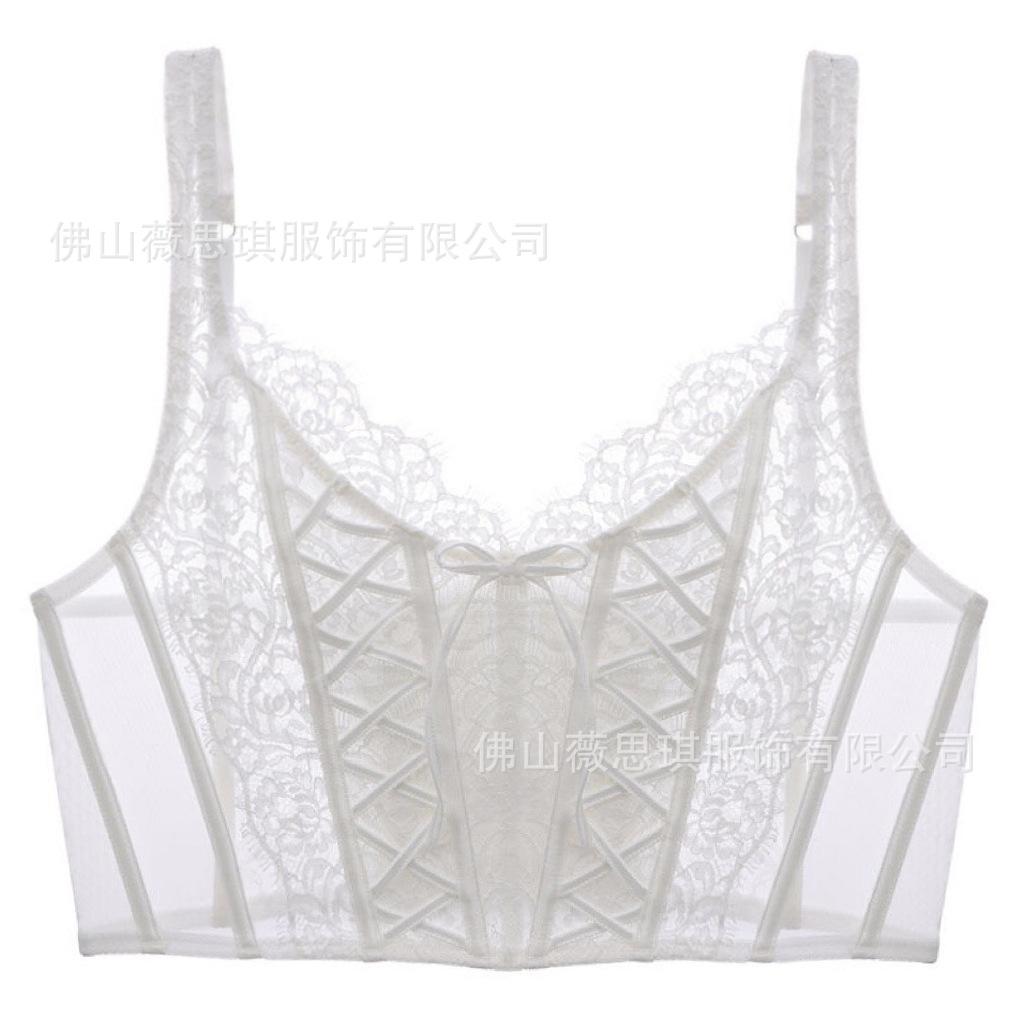 Французское женское сексуальное тонкое кружевное нижнее белье, маленькие бюстгальтеры для большой груди, корректирующее фигуру боди с косточками, бюстгальтер