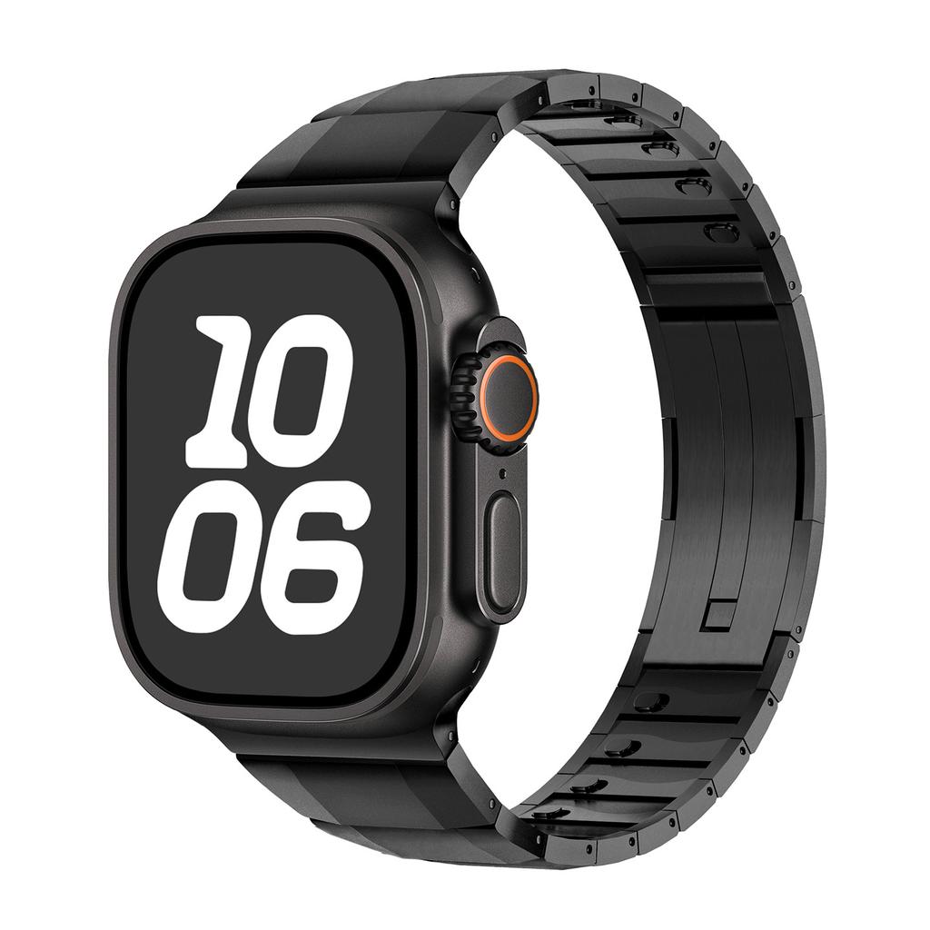 Для ремешков Apple Watch: 1-11 поколений / Ultra3 / SE3 изогнутые боковые ремешки для часов из нержавеющей стали
