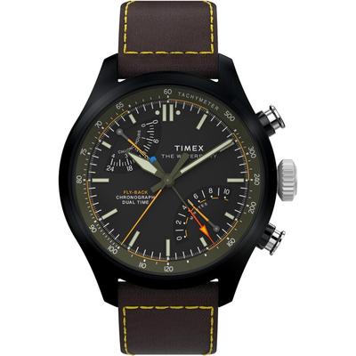 [Timex] Часы Waterbury Кварцевые 100M Минеральное Стекло Черный Циферблат TW2Y70100 Мужские
