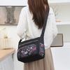 Shoulder Bag Middle-aged Women's Bag Oxford Cloth One-shoulder Messenger Bag Mother Bag Large-capacity Printed Bag