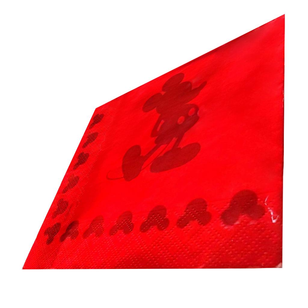 Disney 2 Ply Printed Mickey Mouse Napkins (Pack of 20)