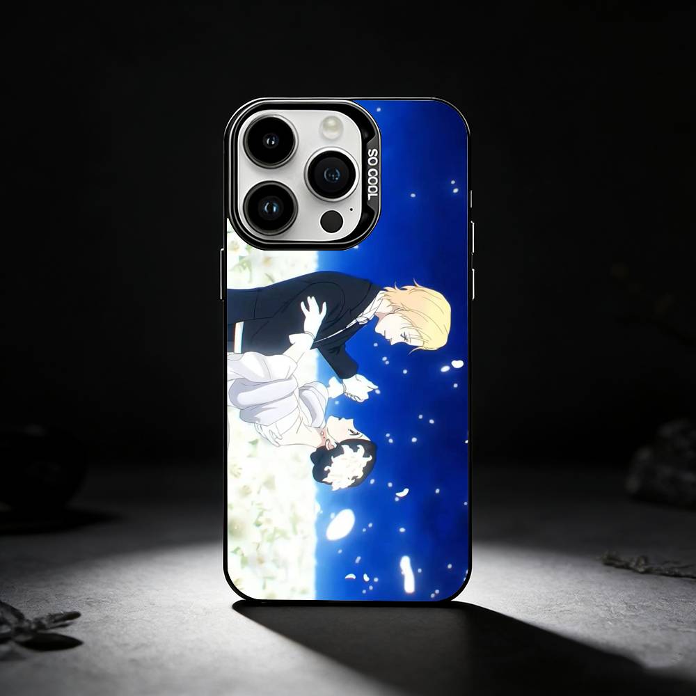 Love T-Through a Prism Phone Case For iPhone 17,16,15,14,13,12,11 Plus,Pro Max,XS,Colored silver phone case