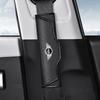 Microfiber Leather Car Seat Belt Shoulder Pad with Velcro Soft Belt Cushion For Bmw Mini Countryman Cooper One Sticker Accessory z4