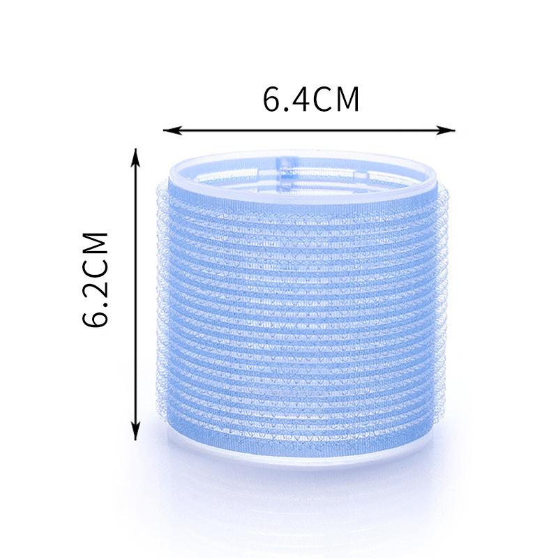 Self-Grip Hair Rollers Heatless Hair Curlers No Heat Hair Bang Volume Self-adhesive Hook & Loop DIY Styling Tool
