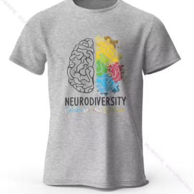 Creative Thinking Maps printed T-shirts, super soft round neck short-sleeved T-shirts for men and women