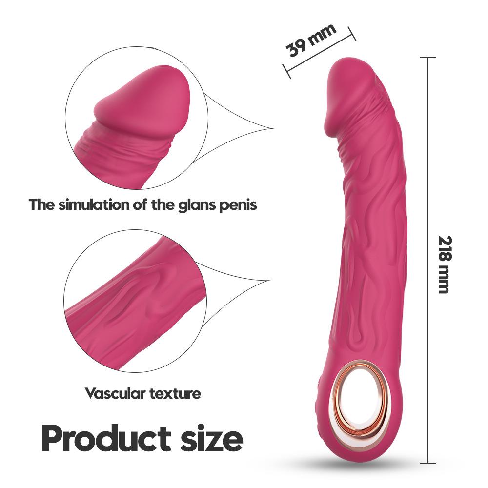 Glans Vibrator 10 Speeds Clitoral Stimulator Women Sex Toy Silicone Material Low Noise Design