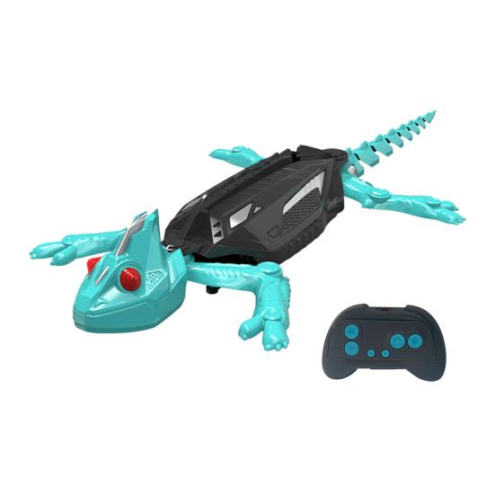 Электрическая игрушка Геккон с дистанционным управлением, со светодиодными глазами, вращение на 360 градусов, перезаряжаемая, лазающая по стенам ящерица на радиоуправлении, геккон для лазания по стенам для малышей, игрушка для розыгрышей