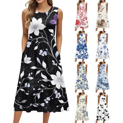 Женские летние платья с V-образным вырезом, повседневные пляжные платья, платья с коротким рукавом, платья в полоску с геометрическим принтом