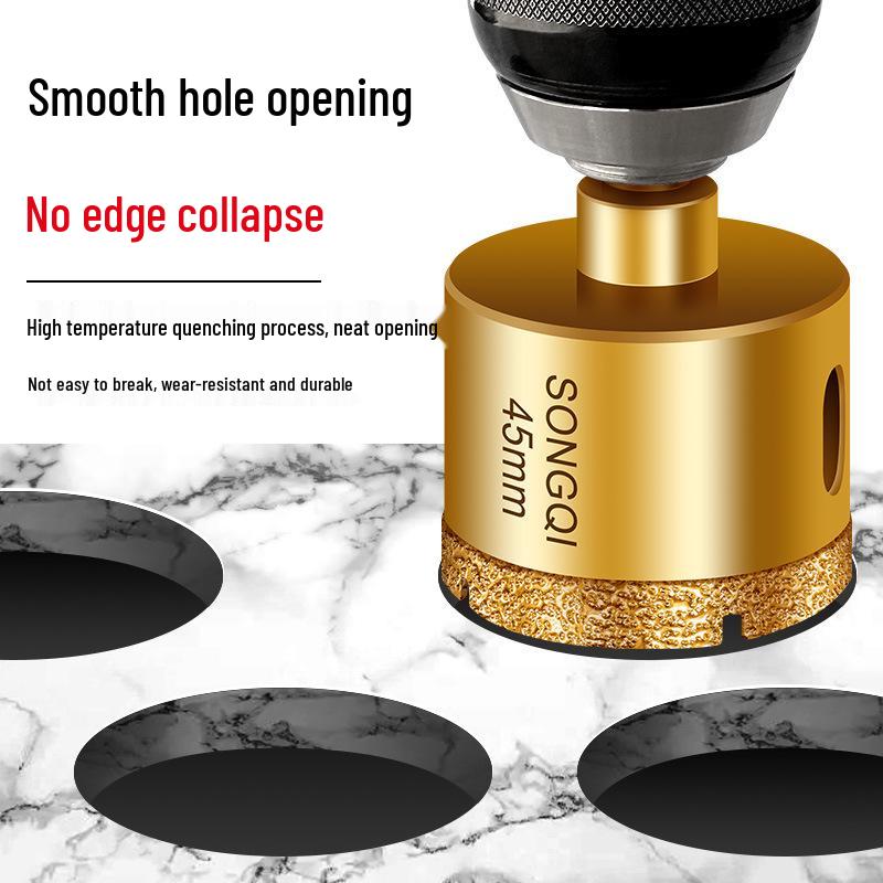 Diamond Tile Drilling Bit for Glass, Marble & Porcelain