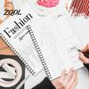 Art Supplies for Fashion Students Human Body Template Coloring Book, Spiral Bound 360 Degree Flat Spread Sketch Book Drawing Pad, Cotton Pulp