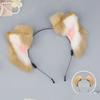 Halloween Cartoon Cat Ears Hair Hoop Woman Headband Makeup Headband for Easter Carnivals Cosplay Hair Accessories