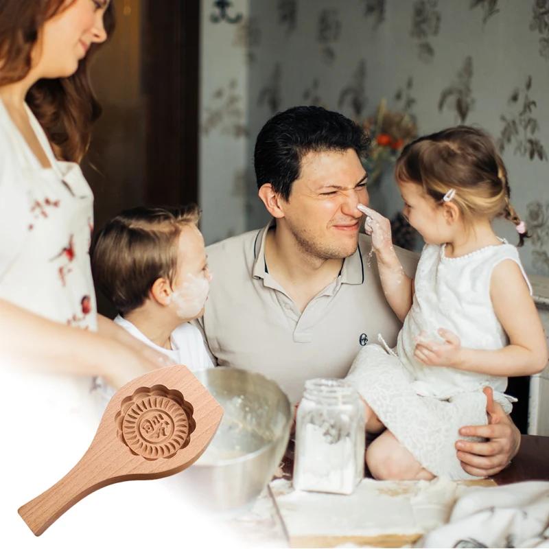 1 шт. Форма для изготовления лунного пряника, торт середины осени, самодельная форма для выпечки под давлением, сырный пирог с фасолью, реквизит для домашней выпечки