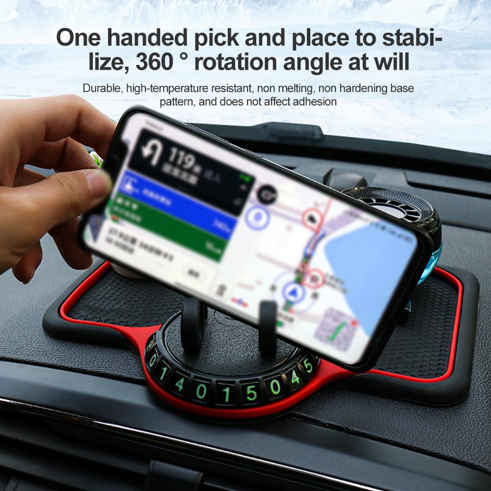 Силиконовый коврик для приборной панели автомобиля, многофункциональный автомобильный противоскользящий коврик, автомобильный держатель для телефона, нескользящий липкий противоскользящий мобильный телефон
